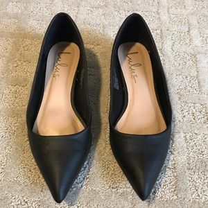 Lulu's Black Pointed Flats